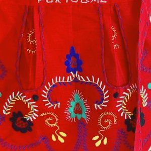Embroidered Portugal Apron